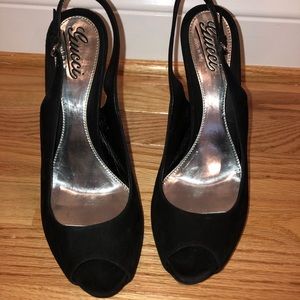 GUCCI authentic black heels